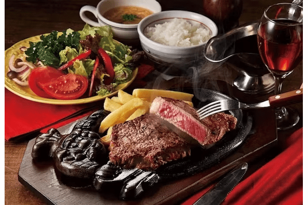 ブロンコビリー、「炭焼き極選サーロインステーキ」と好評につき復活となった長崎県産の「肉厚とろあじフライ」を販売