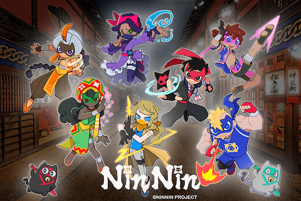 「Rakuten Content Central」、忍者をモチーフにした初のオリジナルキャラクター『NINNIN』を東映と共同開発