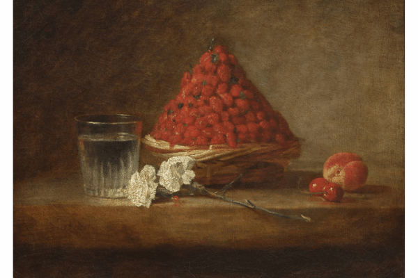 ジャン・シメオン・シャルダン ≪Le Panier de fraises des bois≫ (1761)