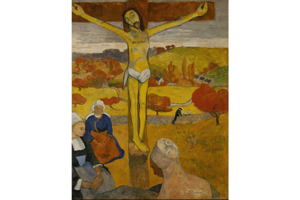 《黄色いキリスト》（1889年）オルブライト＝ノックス美術館所蔵