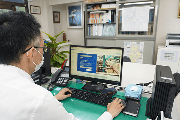 地元ファーストでインフラ整備に取り組む デジタル技術を活用して新しいワークスタイルへ 東建設(京都府)