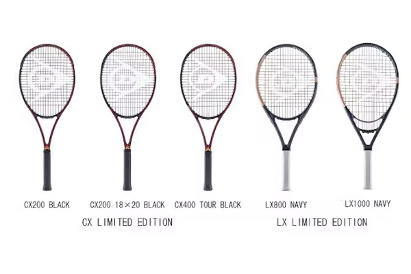 ダンロップスポーツ、ダンロップテニスラケット「CX」・「LX」シリーズの数量限定デザインを発売