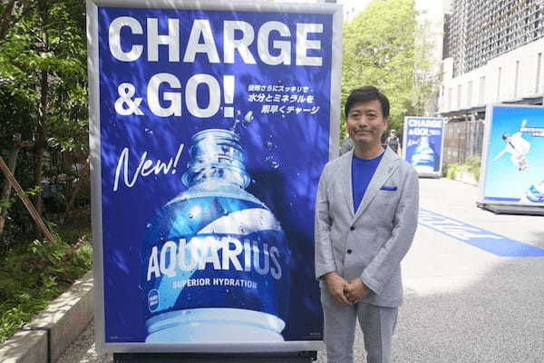 日本コカ・コーラ社スポーツ事業部の高木直樹シニアディレクター
