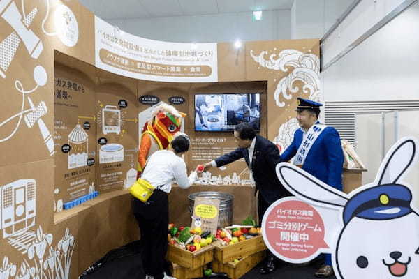 環境に配慮した山形県長井市の“全部段ボール”ブースが話題、地方創生SDGsフェスで循環型社会の取り組みが注目集める