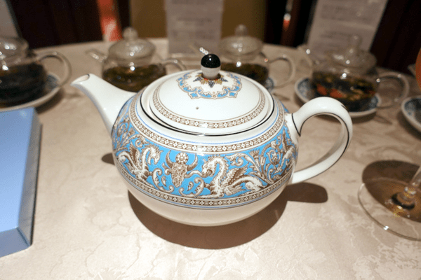 ANAインターコンチネンタルホテル東京、中国料理「花梨」で「チャイニーズ・アフタヌーンティー with ウェッジウッド」を提供