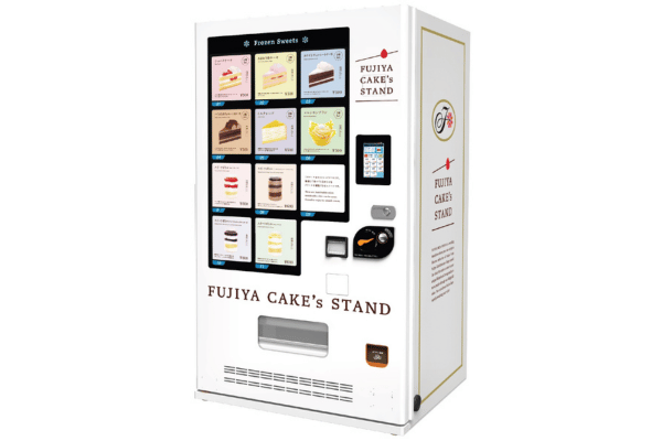 不二家 冷凍スイーツ自動販売機「FUJIYA CAKE's STAND」