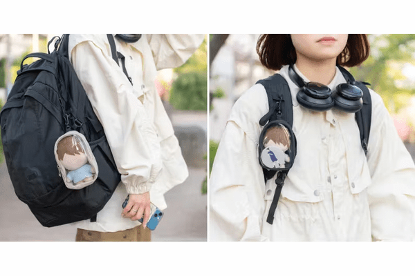 ナカバヤシ、ぬいぐるみに“背負わせて飾れる”製品「シースルーミニ（ミニ）リュック」を発売