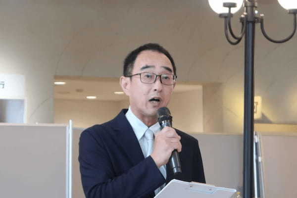 「RINKU FOODPARK」を運営するタケモトフーズの長野義和社長