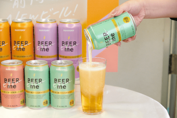 サントリー、東北エリア限定ビール「ジューシーブリュー」と東海・北陸エリア限定ビール「ビアミー」を数量限定発売