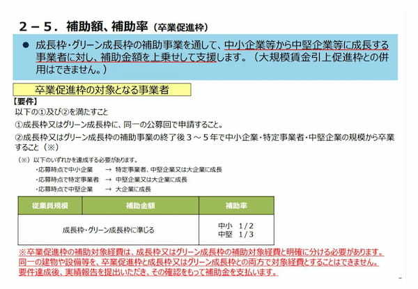 第10回事業再構築補助金【卒業促進枠について】