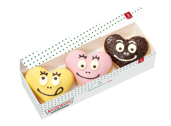 クリスピー・クリーム・ドーナツ、「バーバパパ」とのコラボ第3弾「Heartful BARBAPAPA with Krispy Kreme」を期間限定販売