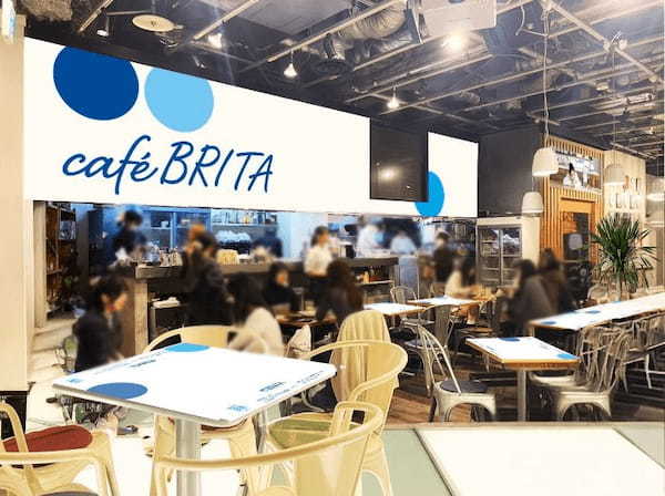 BRITA Japan、ポップアップカフェ「Cafe BRITA」を東京・原宿で開催、“水がおいしく飲める”限定コラボメニューを提供
