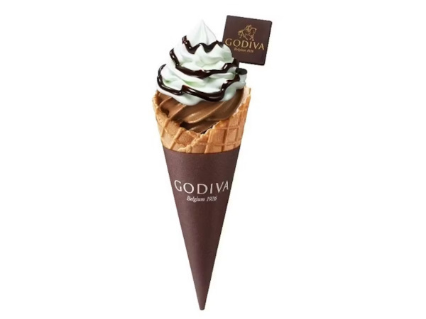 ゴディバ、「チョコレート ミント ショコリキサー」と「ソフトクリーム チョコレート ミント」を期間限定販売