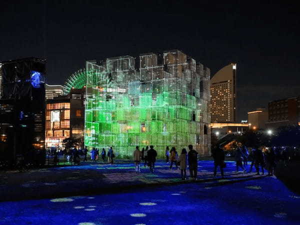 横浜都心臨海部の冬のイルミネーションイベント、「夜にあらわれる光の横浜〈ヨルノヨ2023〉」を開催
