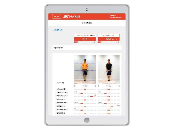 ティップネス、AI姿勢分析システムを導入で成果への最短ルートをナビゲートする「ティップネス定期カラダ解析」を開始