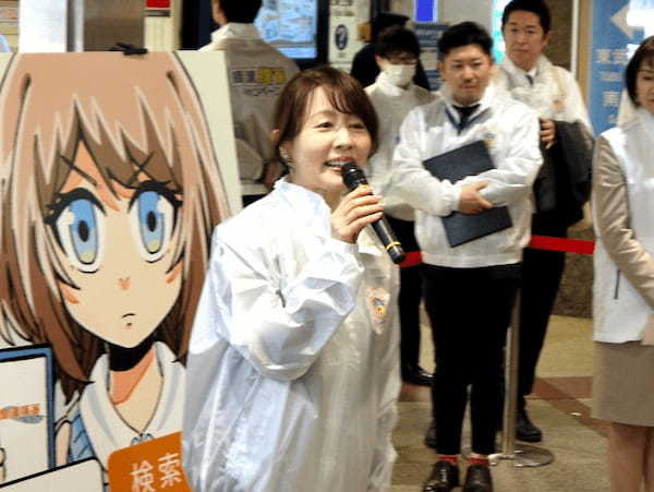 東京都、新生活を守る「春の痴漢撲滅啓発イベント」を実施、高校生も参加し東武東上線池袋駅で痴漢被害撲滅を呼びかけ