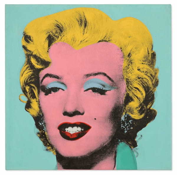 Andy Warhol《Shot Stage Blue Marilyn》(1964)