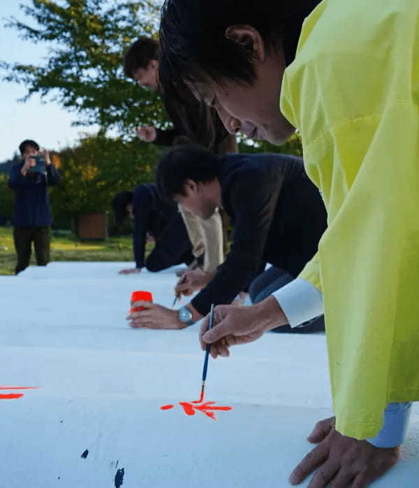 【次世代アート型まちづくり】山形県西川町で巨大シンボルアートに町への想いを書き込むイベントを11月4日に開催！好きな文字をアートにずっと残せる限定NFT発売！