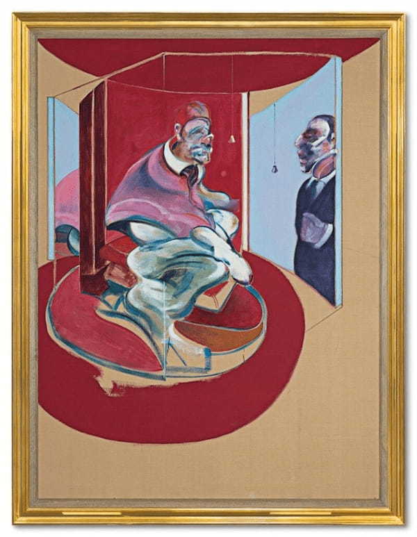 Francis Bacon《Study of Red Pope 1962, 2nd Version》(1971)