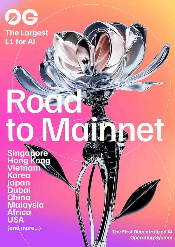 DeFimans、分散型AIオペレーティングシステムを開発する0G Labsと「Road to mainnet roadshow in JAPAN」イベントを1/27(月)に開催！