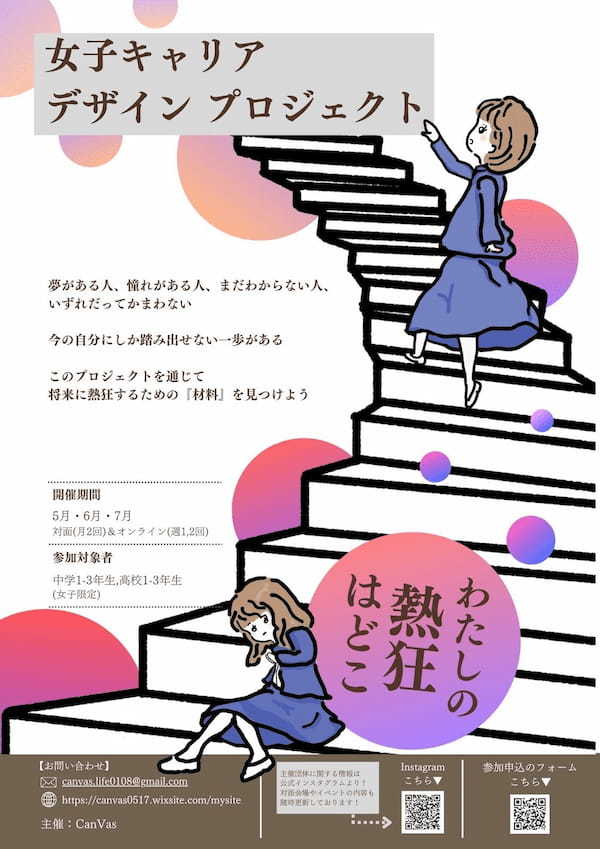 女子中高生向け『女子キャリアデザインプロジェクト』で未来を描く学生を輩出