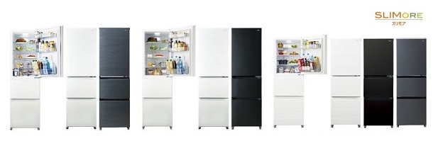 ハイアールジャパンセールス、スリムボディに大容量野菜室とフレッシュルームをを完備した3ドア冷凍冷蔵庫SLIMOREを順次発売