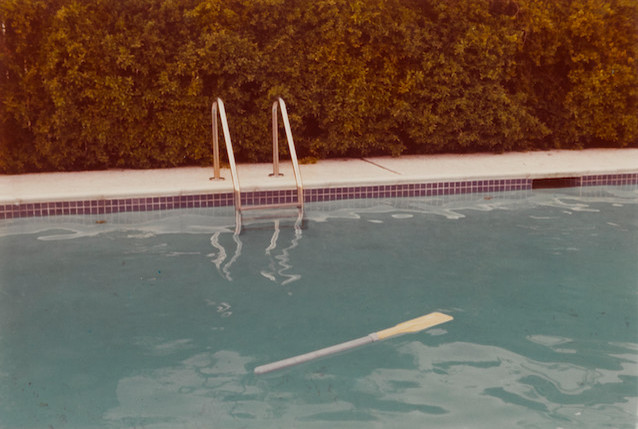 David Hockney《Untitled (Swimming Pool)》(1976頃)
