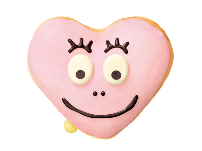 クリスピー・クリーム・ドーナツ、「バーバパパ」とのコラボ第3弾「Heartful BARBAPAPA with Krispy Kreme」を期間限定販売