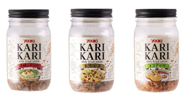 ユウキ食品、トッピング用調味料「KARIKARI カリカリ」新商品を発売、食感に関する調査で「カリカリ」が欲しくなる食感NO.1に