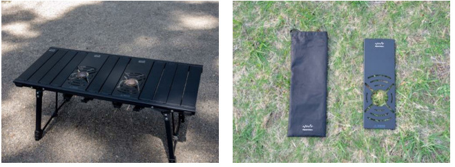 アルペン、「Alpen Outdoors アルミユニットテーブル オプションアイテム」や自動誇張式インフレータブルマットなどを発売