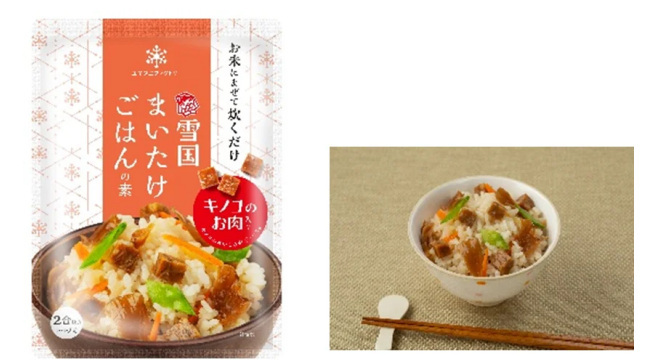 雪国まいたけ、「雪国まいたけ極」を主原料に肉のような食感を表現した商品「キノコのお肉」シリーズを発売