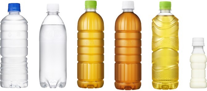 アサヒ飲料のラベルレス製品