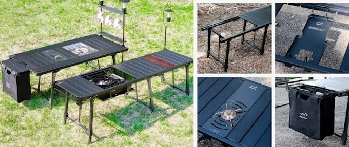 アルペン、「Alpen Outdoors アルミユニットテーブル オプションアイテム」や自動誇張式インフレータブルマットなどを発売