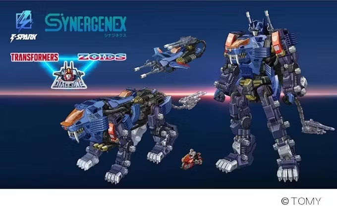 タカラトミー、ハイターゲット向けホビーレーベル「T－SPARK」から「SYNERGENEX（シナジネクス）」シリーズを展開