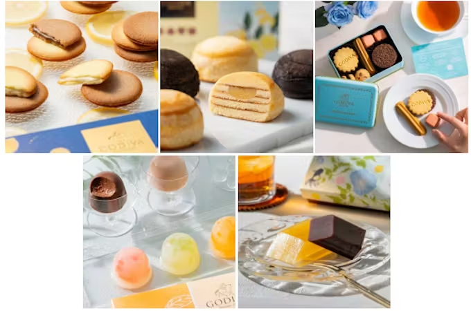 ゴディバ、夏季限定の焼き菓子などをゴディバショップ・GODIVA cafe・ゴディバ オンラインショップで期間限定販売