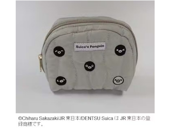 JR東日本商事、日常でも旅先でも大活躍の大人可愛いSuicaのペンギンキルティンググッズ4種類を発売