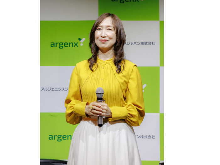 アルジェニクスジャパン、森口博子さんが「慢性炎症性脱髄性多発根神経炎(CIDP)」について学ぶメディアセミナーを開催
