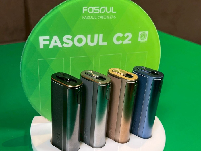 1本で2度吸える加熱式たばこ「Fasoul」新モデル2機種を発表、コスパとデザイン性がさらに進化