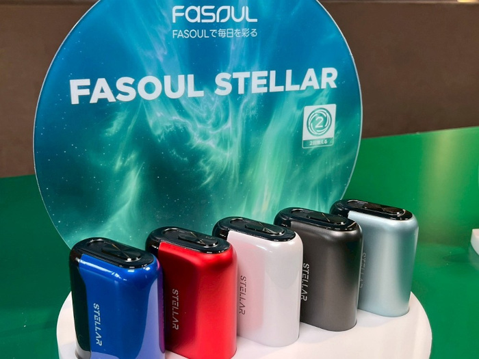1本で2度吸える加熱式たばこ「Fasoul」新モデル2機種を発表、コスパとデザイン性がさらに進化
