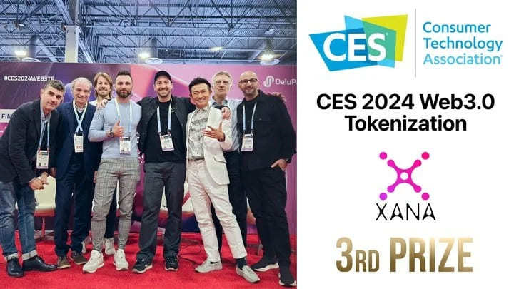 世界最大級のテック見本市「CES2024」でXANAが3位入賞