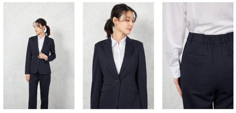 はるやま商事、メンズで定番の“iシリーズ”から春夏シーズンのレディスアイテムとして「透け防止i－Shirt」と「i－Suit」を発売