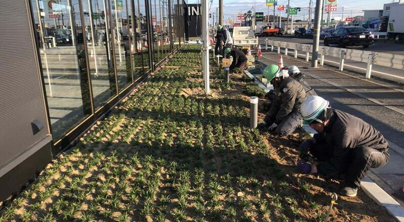 「造園」「土木」の二刀流に強み　従業員のほとんどが造園施工管理技士、土木施工管理技士の国家資格を持つ　人材確保に各種媒体を活用し情報発信を積極化　萩原造園土木（群馬県）