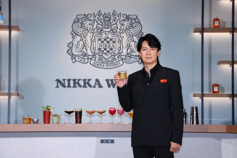 ニッカウヰスキー、期間限定で「THE NIKKA WHISKY TOKYO」をオープン、国内スペシャルアンバサダーの福山雅治さんを招待