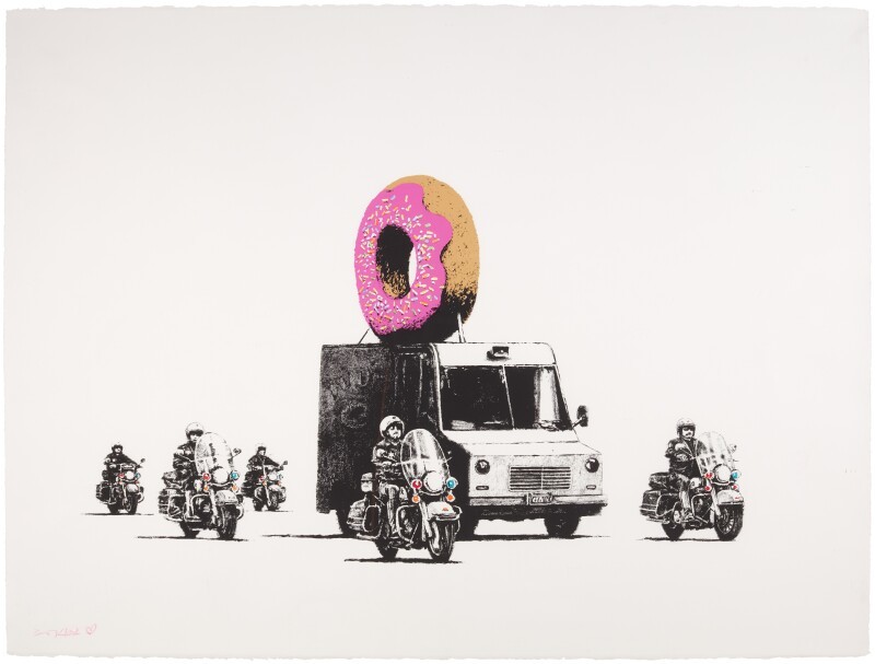 《Hand Finished Donuts (Strawberry)》(2009)
