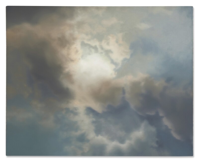 Gerhard Richter《Wolkenstudie (Gegenlicht) Study For Clouds (Contre-jour)》（1970）