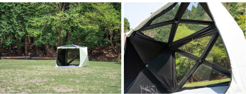 アルペン、「Alpen Outdoors」から「100%完全遮光スクエアシェード」など夏を快適に楽しむ5アイテムを発売